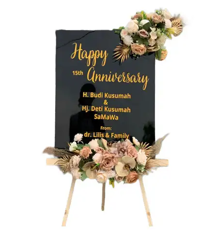 Papan Bunga Akrilik Polowijen