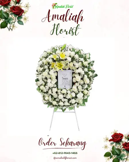 Krans Bunga Duka Polowijen